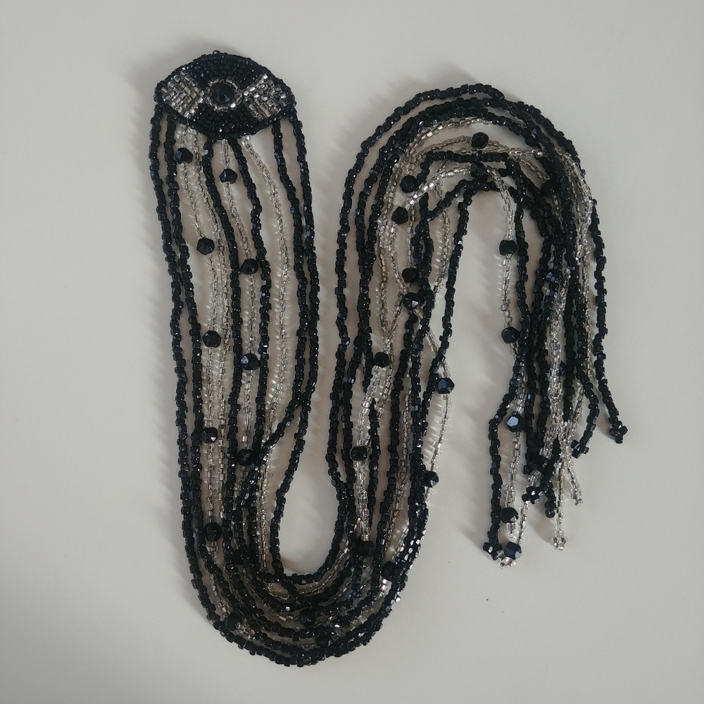 Victorian Beaded Dress Embellishment